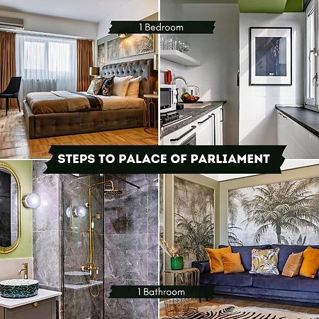 Designer Flat For 4, Heart Of Bucharest, Kitchen Villa Bagian luar foto