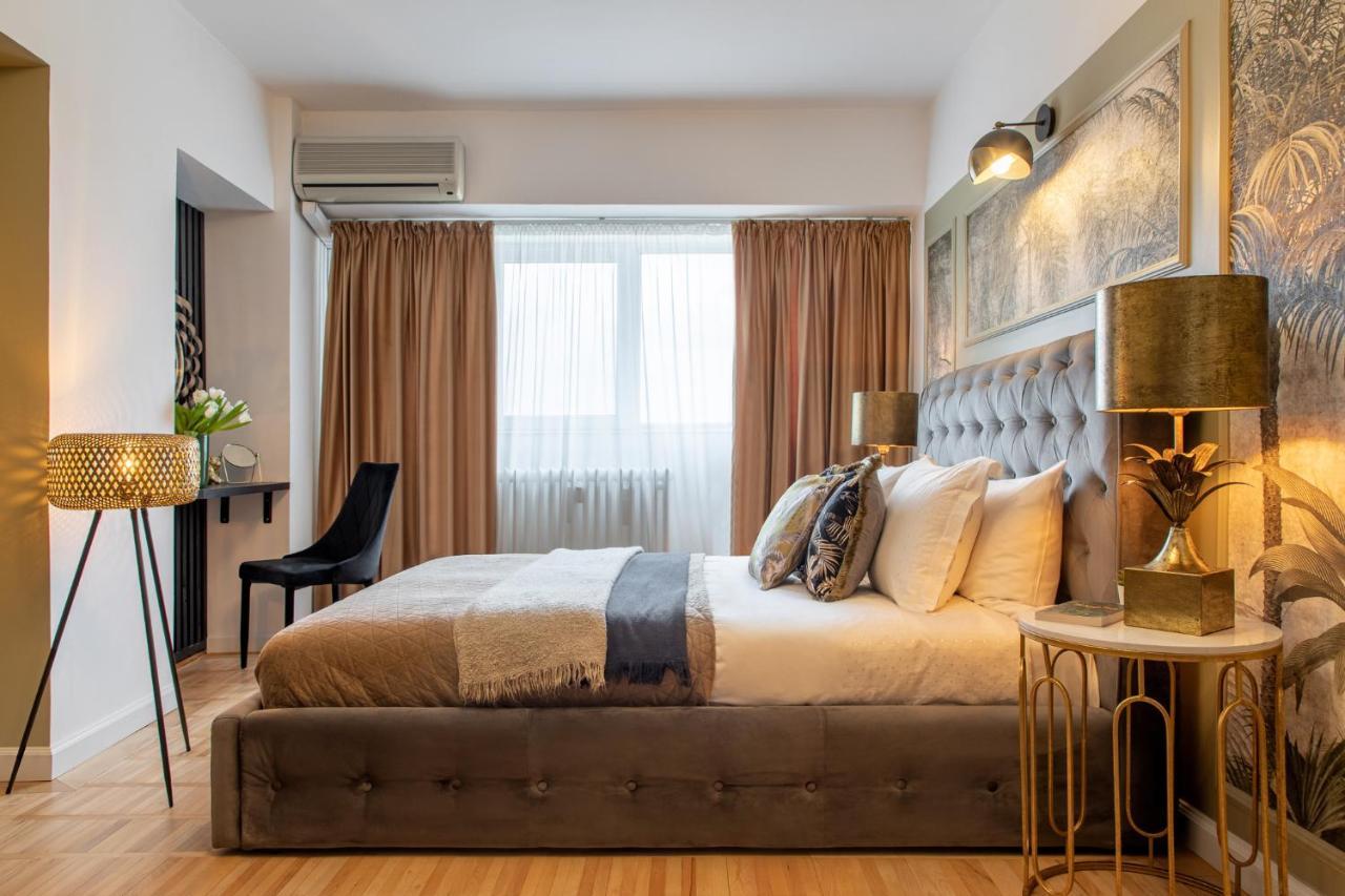 Designer Flat For 4, Heart Of Bucharest, Kitchen Villa Bagian luar foto