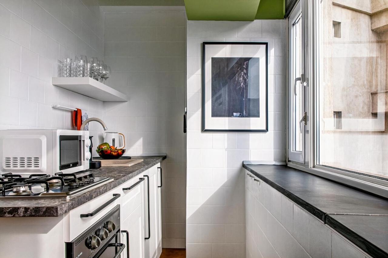 Designer Flat For 4, Heart Of Bucharest, Kitchen Villa Bagian luar foto