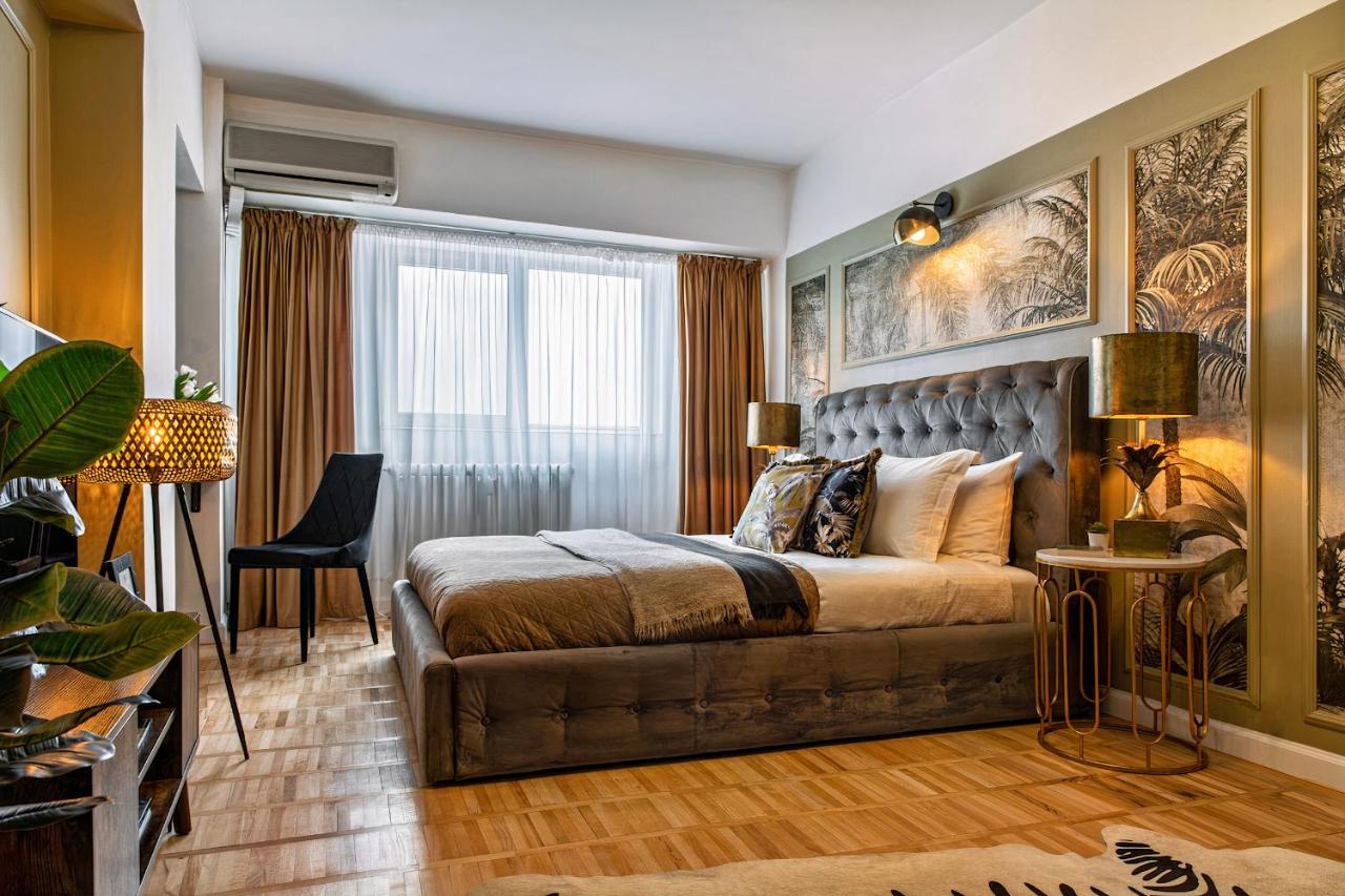Designer Flat For 4, Heart Of Bucharest, Kitchen Villa Bagian luar foto