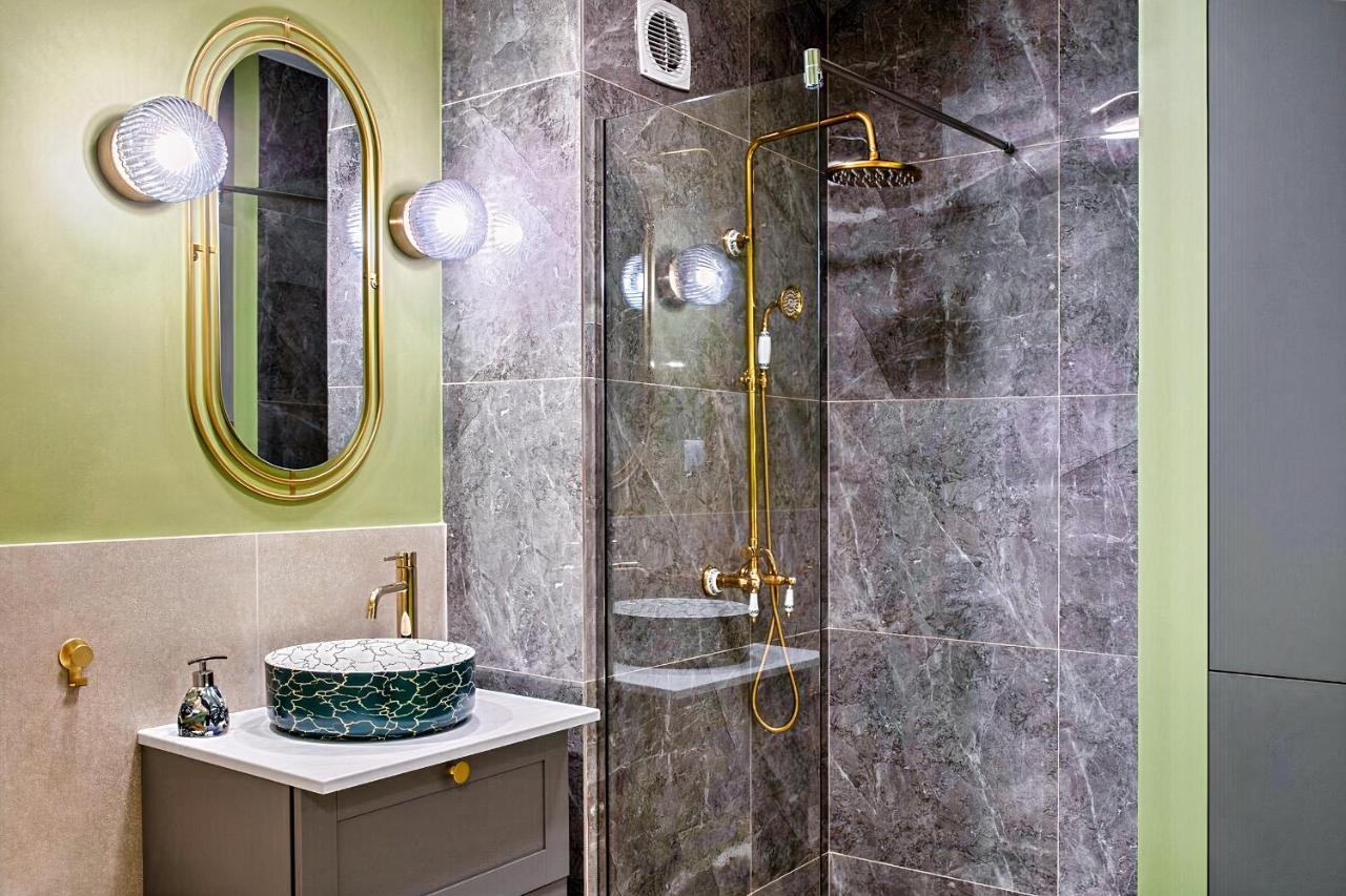 Designer Flat For 4, Heart Of Bucharest, Kitchen Villa Bagian luar foto